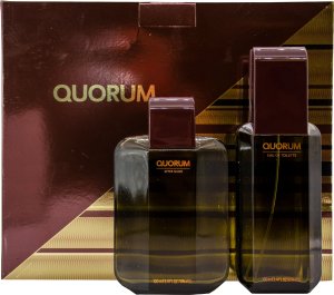 ZESTAW Antonio Puig Quorum EDT 100ml + AS 100ml 1