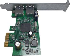 Poleasingowy kontroler 2 x USB 3.0 / Dell 270MH RA381E / PCI-e x1 / wysoki profil 1