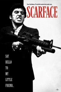 Hog Studio Człowiek z Blizną - Scarface Say Hello To My Little Friend - plakat 61x91,5 cm 1