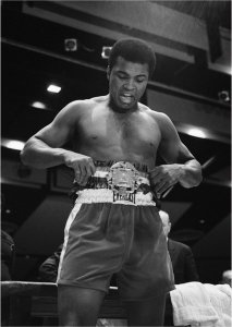 Feeby Muhammad Ali Belt - plakat premium 60x80 cm 1