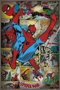 decofun Marvel Comics - Spiderman Retro - plakat 61x91,5 cm 1