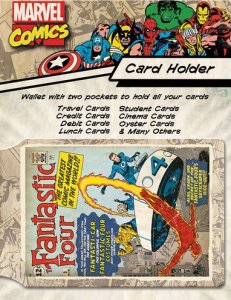 Marvel Fantastyczna Czwórka Retro - Okładki na Dokumenty i Karty 10,5x7 cm 1