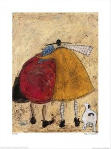 E-druk Sam Toft Hugs w drodze do domu - plakat premium 40x50 cm 1