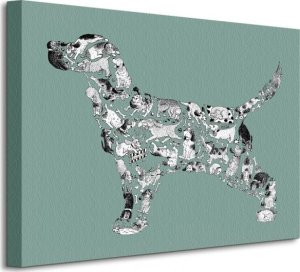 Dekoria Cocker Spaniel - Obraz na płótnie 50x40 cm 1