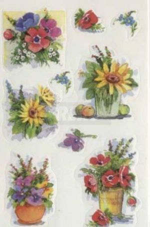 Herlitz Naklejki ozdobne Kwiaty (215008) 1