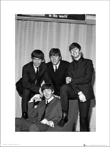 The Beatles Chair - plakat premium 30x40 cm 1