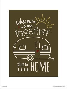 E-druk Home Together - plakat premium 30x40 cm 1