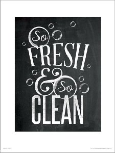 E-druk Fresh Clean - plakat premium 30x40 cm 1