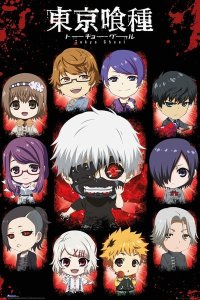 GbEye Tokyo Ghoul Chibi Characters - plakat 61x91,5 cm 1