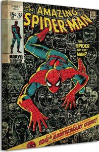 GF Spiderman (100th Anniversary) - Obraz na płótnie 40x50 cm 1