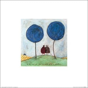 Norimpex Sam Toft Ernest Violet i Doris Krajobraz - plakat premium 30x30 cm 1