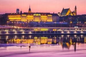 E-druk Warszawa Zamek Królewski Bajkowy Zamek - plakat premium 29,7x21 cm 1