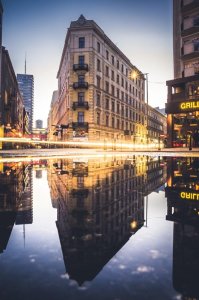 galeria plakatu Warszawa Podwójnie - plakat premium 59,4x84,1 cm 1
