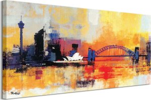 Tulup Sydney Coathanger Bridge - obraz na płótnie 100x50 cm 1