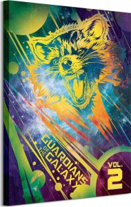 Marvel Marvel Strażnicy Galaktyki Vol. 2 (Rocket) - obraz na płótnie 60x80 cm 1