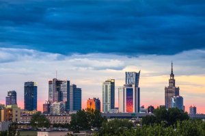 galeria plakatu Warszawa Panorama - plakat premium 42x29,7 cm 1