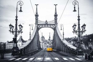 galeria plakatu Budapeszt Most Wolności - plakat premium 84,1x59,4 cm 1
