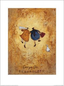 GF Sam Toft Carrying on Regardless - plakat premium 30x40 cm 1