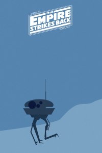 Galapagos Star Wars Gwiezdne Wojny Imperium kontratakuje - plakat premium 59,4x84,1 cm 1