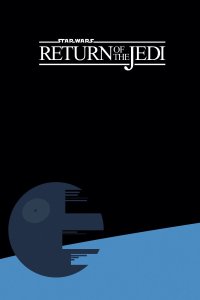 Star Wars Gwiezdne Wojny Powrót Jedi - plakat premium 70x100 cm 1