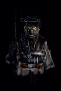 Star Wars Gwiezdne Wojny Leia w przebraniu Boushh - plakat premium 29,7x42 cm 1