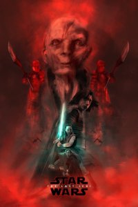 Star Wars Star Wars Gwiezdne Wojny  Ostatni Jedi  bohaterowie - plakat premium 29,7x42 cm 1