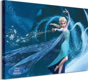 GF Frozen (Elsa Magic FRENCH) - Obraz na płótnie 80x60 cm 1