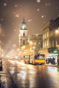 Ciekawe Miejsca.net Warszawa Krakowskie Przedmieście - plakat premium 42x59,4 cm 1
