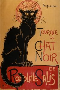 galeria plakatu Kot buntownik - Chat Noir - plakat 70x100 cm 1