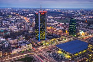 galeria plakatu Warszawa Dworzec Centralny - plakat premium 42x29,7 cm 1