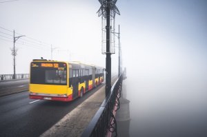 galeria plakatu Warszawa Mgła - plakat premium 59,4x42 cm 1