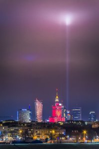 Mexen Warszawa Serce - plakat premium 70x100 cm 1