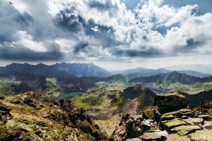 Feeby Widok z koziego Wierchu, Tatry - plakat 30x20 cm 1
