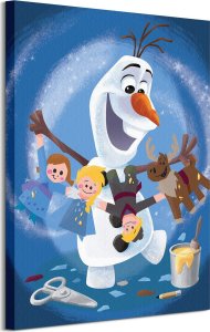GF Kraina Lodu Frozen Adventure Characters - obraz na płótnie 60x80 cm 1