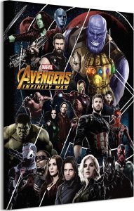 GF Marvel Avengers: Infinity War Heroes - obraz na płótnie 60x80 cm 1