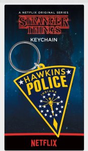 Stranger Things Hawkins Police - brelok 4,5x6 cm 1