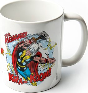 Marvel Retro Thor For Asgard - kubek 315 ml 1