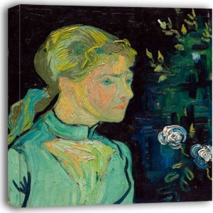 galeria plakatu Vincent Van Gogh, Adeline Ravoux - obraz na płótnie 30x30 cm 1