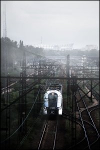 Mexen Pociąg - plakat premium 70x100 cm 1