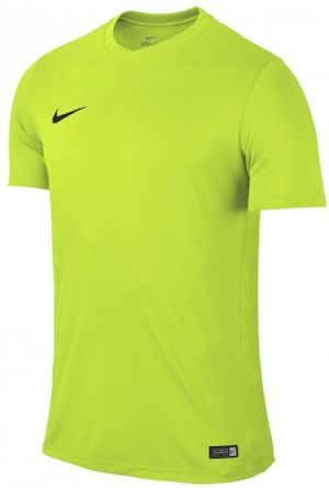 Nike Koszulka piłkarska Park VI Junior limonkowy r. S (725984-702) 1