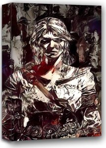 galeria plakatu Legends of Bedlam, Ciri, Wiedźmin the Witcher - obraz na płótnie 40x60 cm 1