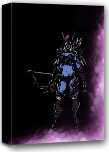 galeria plakatu BlizzardVerse Stencils, Sylvanas, the Banshee Queen, Warcraft - obraz na płótnie 50x70 cm 1