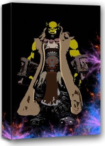 galeria plakatu BlizzardVerse Stencils, Thrall, the World Shaman, Warcraft - obraz na płótnie 60x90 cm 1