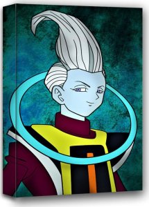 Feeby Dragon Ball, Whis - obraz na płótnie 40x50 cm 1