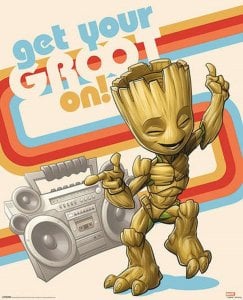 GbEye Strażnicy Galaktyki Get Your Groot On - plakat 40x50 cm 1