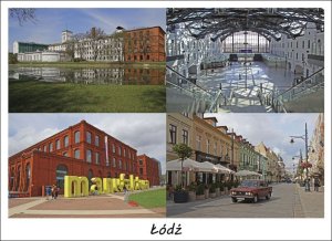 galeria plakatu Łódź - plakat 84,1x59,4 cm 1