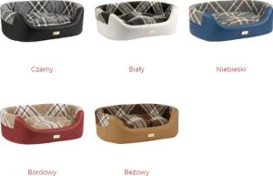 Ami Play Legowisko Elipsa 2 in 1 Kent L 67x64x22 cm Niebieski 2