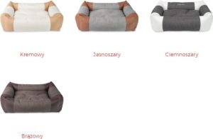 Ami Play Sofa ZipClean 2 in 1 Classic M 68x56x18 cm Kremowy 2