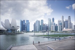 Singapur, Miasto - plakat premium 29,7x21 cm 1