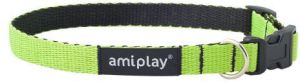Ami Play Obroża regulowana Twist S 20-35 x 1cm Zielony 1
